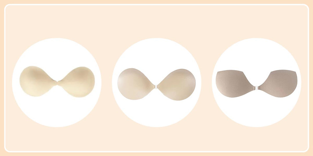 What’s the difference between Invisibra, Demi Sticky Bra, and Sticky Bra?